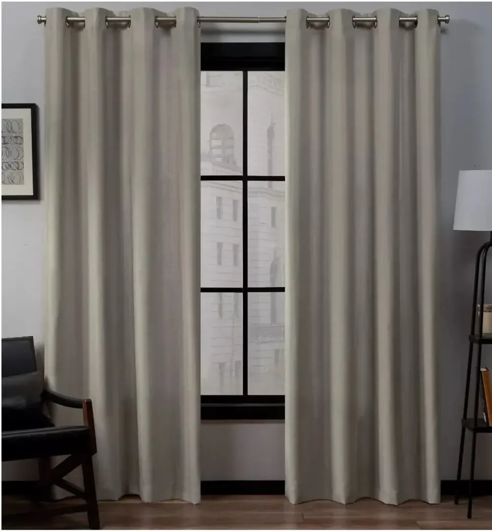 Exclusive Home Loha Linen Grommet Top 54x108